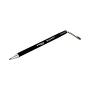 CONTROLTEK Replacement Antimicrobial Counter Chain Ballpoint Counter Pen, Medium, 1 mm, Black Ink, Black (CNK555565)
