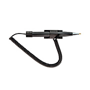 CONTROLTEK Wedgy Secure Antimicrobial Ballpoint Counter Pen, Fine 0.5 mm, Black Ink, Black (CNK555567)