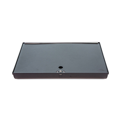 CONTROLTEK Plastic Currency and Coin Tray, Coin/Cash, 10 Compartments, 16 x 11.25 x 2.25, Black (CNK500063)