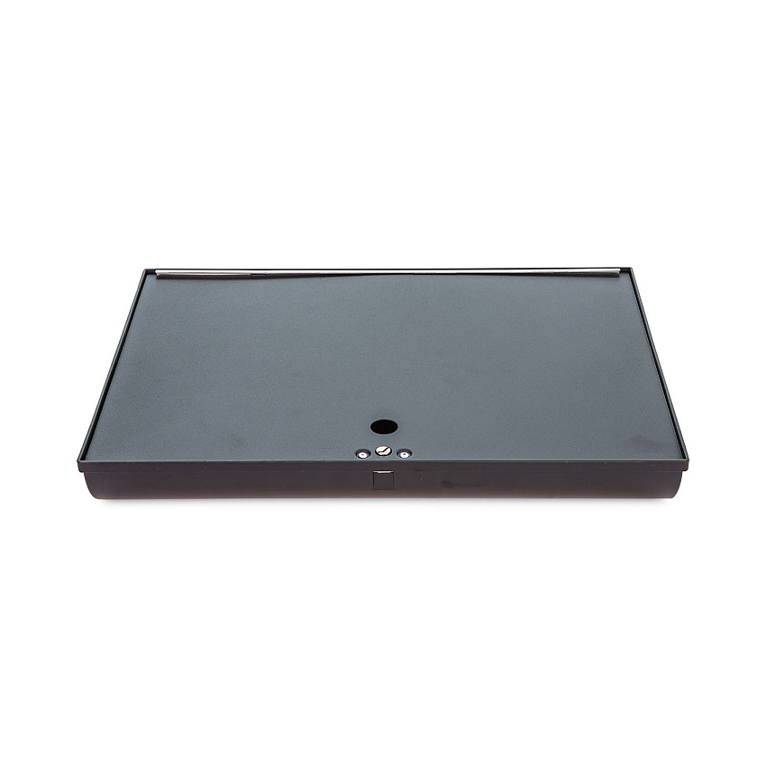 CONTROLTEK Plastic Currency and Coin Tray, Coin/Cash, 10 Compartments, 16 x 11.25 x 2.25, Black (CNK500063)