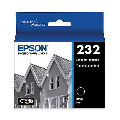 Epson T232120S (T232) Claria Ink, 165 Page-Yield, Black