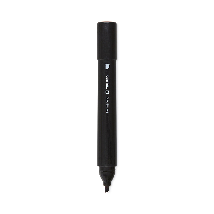 TRU RED Permanent Marker, Pen-Style, Fine Bullet Tip, Assorted Colors, 5/Pack (TUD24376606)