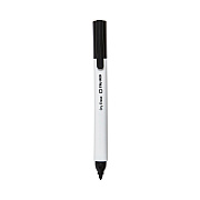 TRU RED Dry Erase Marker, Pen-Style, Fine Bullet Tip, Black, 4/Pack (TUD24376609)
