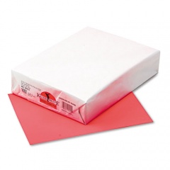 Pacon Kaleidoscope Multipurpose Paper, 24 lb Bond Weight, 8.5 x 11, Hyper Coral Red, 500/Ream (102212)