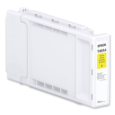 Epson T49A420 (T49A) UltraChrome PRO6 High-Yield Ink, 110 mL, Yellow