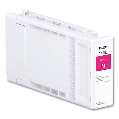 Epson T48S320 (T48S) UltraChrome PRO6 High-Yield Ink, 350 mL, Magenta