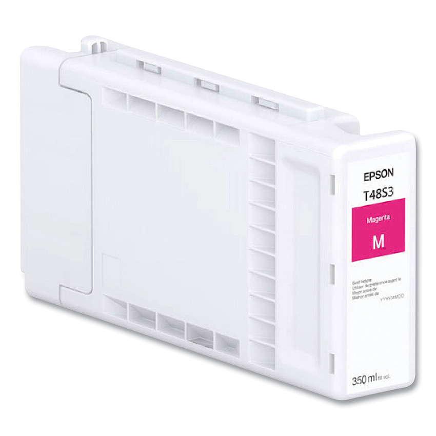 Epson T48S320 (T48S) UltraChrome PRO6 High-Yield Ink, 350 mL, Magenta