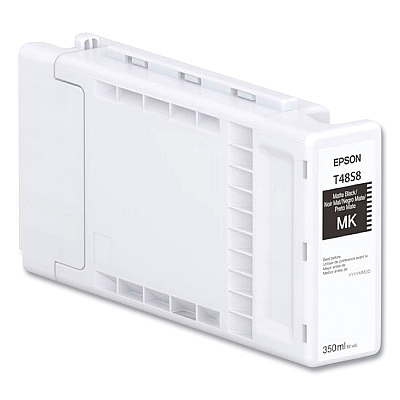 Epson T48S820 (T48S) UltraChrome PRO6 High-Yield Ink, 350 mL, Matte Black