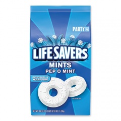 LifeSavers Hard Candy Mints, Pep-O-Mint, 44.93 oz Bag (27625)