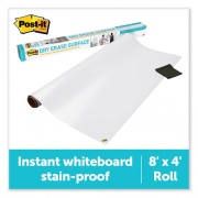 Post-it Dry Erase Surface with Adhesive Backing, 96 x 48, White Surface (DEF8X4)