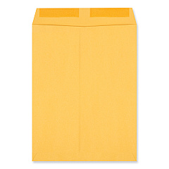 Universal Catalog Envelope, 28 lb Bond Weight Kraft, #12 1/2, Square Flap, Gummed Closure, 9.5 x 12.5, Brown Kraft, 250/Box (UNV42165)