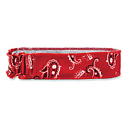 ergodyne Chill-Its 6605 High-Performance Cotton Terry Cloth Sweatband, One Size Fits Most, Red Western (EGO12423)