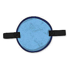 ergodyne Chill-Its 6715CT Hard Hat Cooling Pad - PVA, 7 x 6.5, Blue (EGO12597)