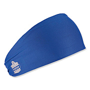 ergodyne Chill-Its 6634 Performance Knit Cooling Headband, Polyester/Spandex, One Size Fits Most, Blue (EGO12701)