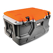 ergodyne Chill-Its 5171 48-Quart Industrial Hard Sided Cooler, Orange/Gray, 20/Pallet (EGO13173)