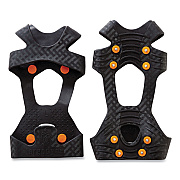 ergodyne Trex 6300 One Piece Slip-on Ice Cleats, 2X-Large, Black, Pair (EGO16756)