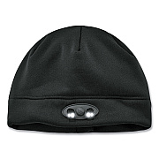 ergodyne N-Ferno 6804 Skull Cap Winter Hat with LED Lights, One Size Fits Mosts, Black (EGO16803)