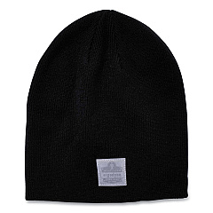 ergodyne N-Ferno 6812 Rib Knit Beanie, One Size Fits Most, Black (EGO16812)