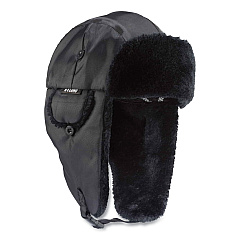 ergodyne N-Ferno 6802 Classic Trapper Hat, Large/X-Large, Black (EGO16845)