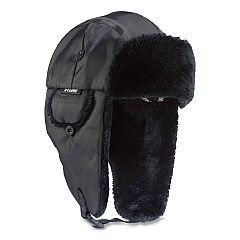 ergodyne N-Ferno 6802 Classic Trapper Hat, X-Small, Black (EGO16846)