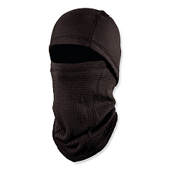 ergodyne N-Ferno 6847 FR Dual Compliant Balaclava Face Mask, Polartec FR Power Grid Fleece, One Size Fits Most, Black (EGO16847)