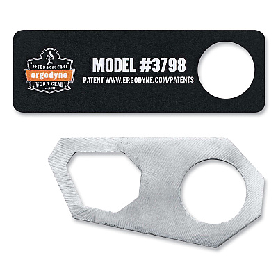 ergodyne Squids 3798 Pneumatic Tool Trap Bracket, 3 x 6 x 0.13 (EGO19798)