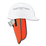 ergodyne GloWear 8006 Hi-Vis Hard Hat Neck Shade, 12.25 x 10.5, Orange (EGO29061)