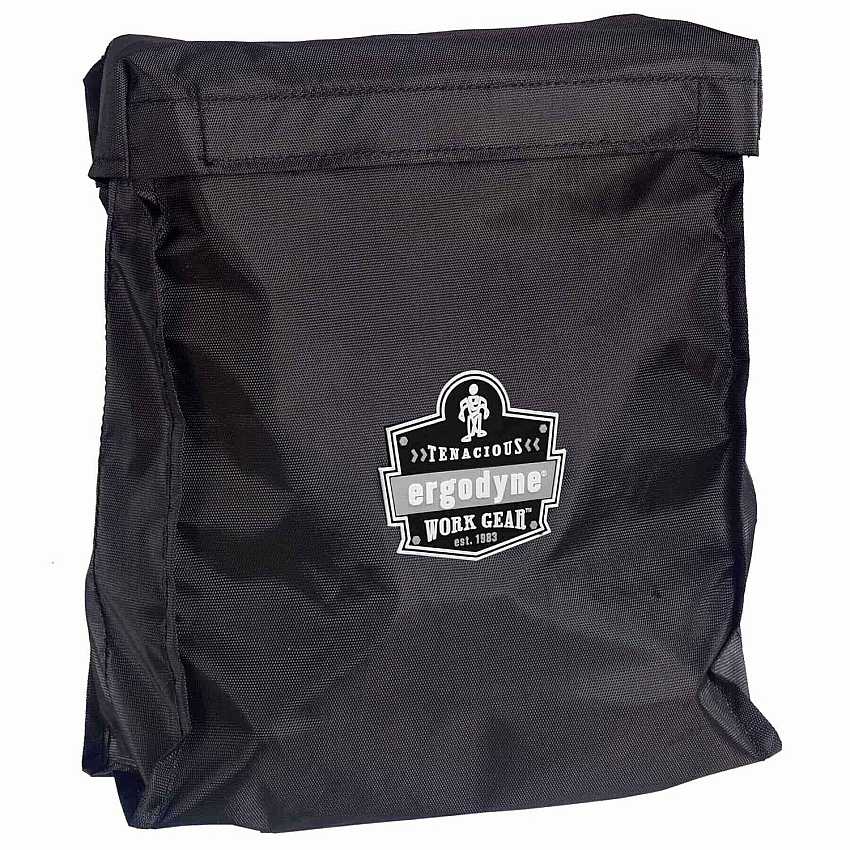 ergodyne Arsenal 5183 Full Mask Respirator Bag with Hook-and-Loop Closure, 9.5 x 4 x 12, Black (EGO13183)