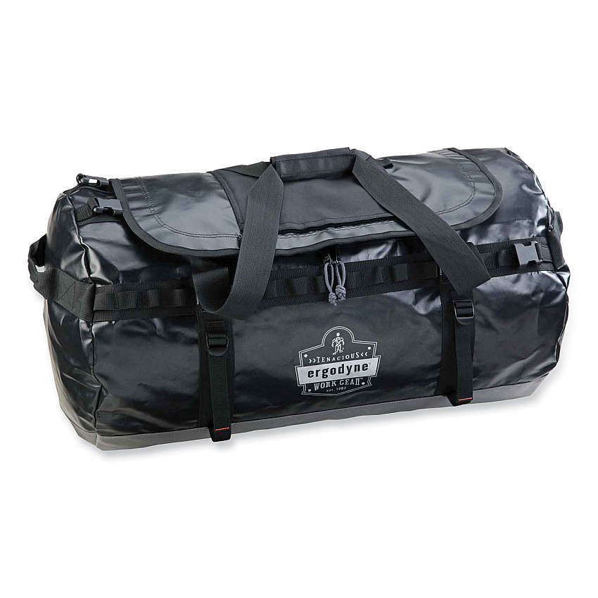 ergodyne Arsenal 5030 Water-Resistant Duffel Bag, Large, 18.5 x 31 x 18.5, Black (EGO13034)
