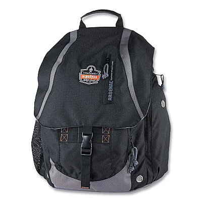 ergodyne Arsenal 5143 General Duty Gear Backpack, 8 x 15 x 19, Black (EGO13043)