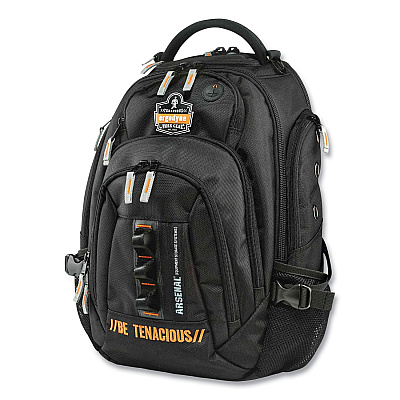 ergodyne Arsenal 5144 Mobile Office Backpack, 8 x 14 x 28, Black (EGO13044)