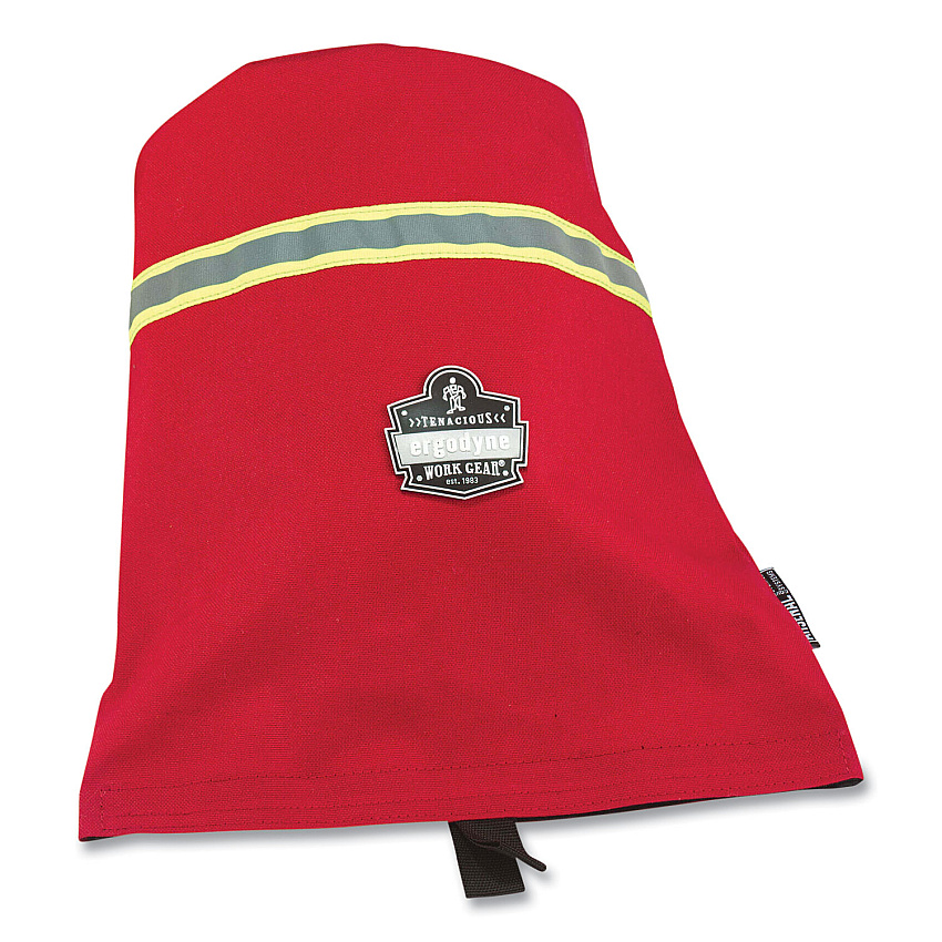 ergodyne Arsenal 5082 SCBA Mask Bag with Hook-and-Loop Closure, 8.5 x 8.5 x 14, Red (EGO13082)
