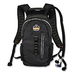 ergodyne Chill-Its 5157 Cargo Hydration Pack with Storage, 3 L, Black (EGO13163)