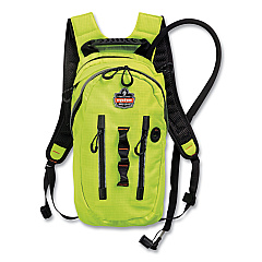 ergodyne Chill-Its 5157 Cargo Hydration Pack with Storage, 3 L, Hi-Vis Lime (EGO13164)