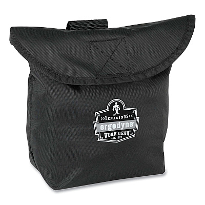 ergodyne Arsenal 5181 Large Full Mask Respirator Pack with Hook-and-Loop Closure, 11 x 4 x 12.5, Black (EGO13181)