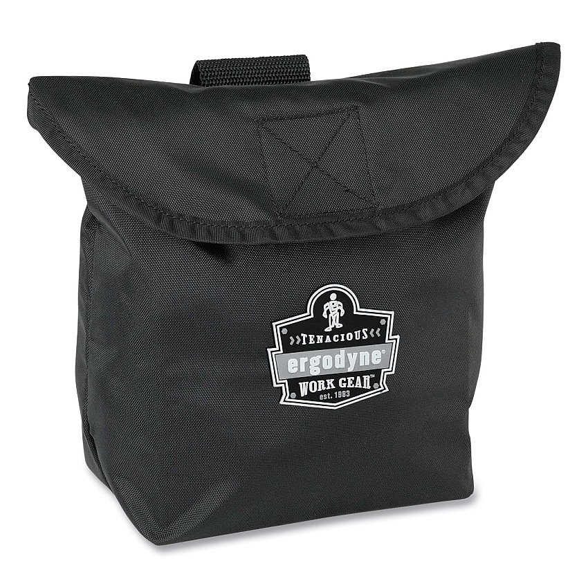 ergodyne Arsenal 5181 Large Full Mask Respirator Pack with Hook-and-Loop Closure, 11 x 4 x 12.5, Black (EGO13181)