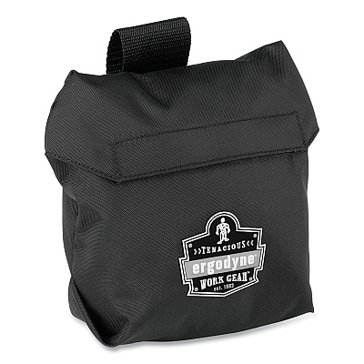 ergodyne Arsenal 5182 Half Mask Respirator Pack with Hook-and-Loop Closure, 7 x 4 x 10, Black (EGO13182)