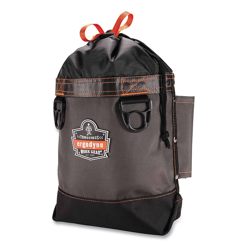 ergodyne Arsenal 5926 Topped Bolt Bag Tool Pouch, Short, 5 x 10 x 9, Ballistic Polyester, Black/Gray (EGO13426)