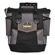 ergodyne Arsenal 5517 Premium Topped Tool Pouch with Zipper, 6 x 10 x 11.5, Polyester, Black (EGO13647)