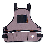ergodyne Arsenal 5700 16-Pocket Apron, 16 Compartments, 20.8 x 23.6, Canvas, Gray (EGO13690)