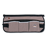 ergodyne Arsenal 5706 13-Pocket Waist Apron, 13 Compartments, 23 x 9, Canvas, Gray (EGO13695)