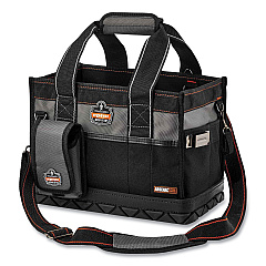 ergodyne Arsenal 5810 Open Top Tool Organizer, 30 Compartments, 7 x 13 x  0.5, Ballistic Polyester, Black/Gray (EGO13710)