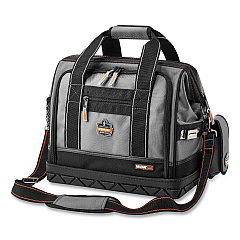 ergodyne Arsenal 5817 Open Face Tool Organizer, Medium, 61 Compartments, 8.5 x 15 x 13.5, Ballistic Polyester, Black/Gray (EGO13717)