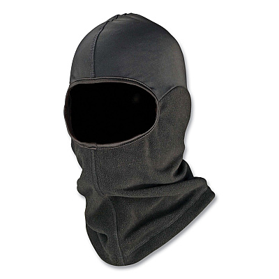 ergodyne N-Ferno 6822 Balaclava Spandex Top Face Mask, Spandex/Fleece, One Size Fits Most, Black (EGO16822)