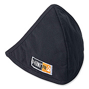 ergodyne N-Ferno 6872 2-Layer FR Mouthpiece, Modacrylic Cotton, One Size Fits Most, Black (EGO16872)