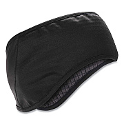 ergodyne N-Ferno 6887 2-Layer Winter Headband, Spandex/Fleece, One Size Fits Most, Black (EGO16887)