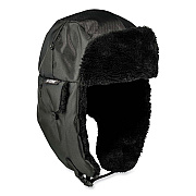 ergodyne N-Ferno 6802ZI Zipper Trapper Hat + Universal Bump Cap, S/M, Black (EGO16897)