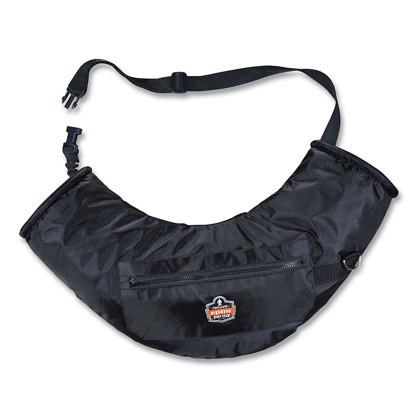 ergodyne N-Ferno 6980 Winter Hand Warmer Muff, Nylon/Fleece/Neoprene, One Size Fits Most, Black (EGO16980)