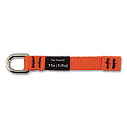 ergodyne Squids 3700 Nylon Webbing Tool Tails with D-Rings, 2lb Max Working Capacity, 4.5" Long, Orange/Black, 6/Pack, 10 Packs/Carton (EGO19704BULK)