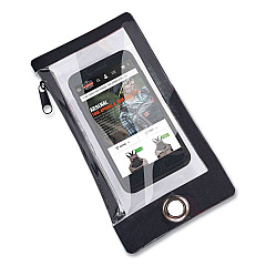 ergodyne Squids 3760 Phone Pouch + Trap for Standard Size Phones, Clear/Black (EGO19762)